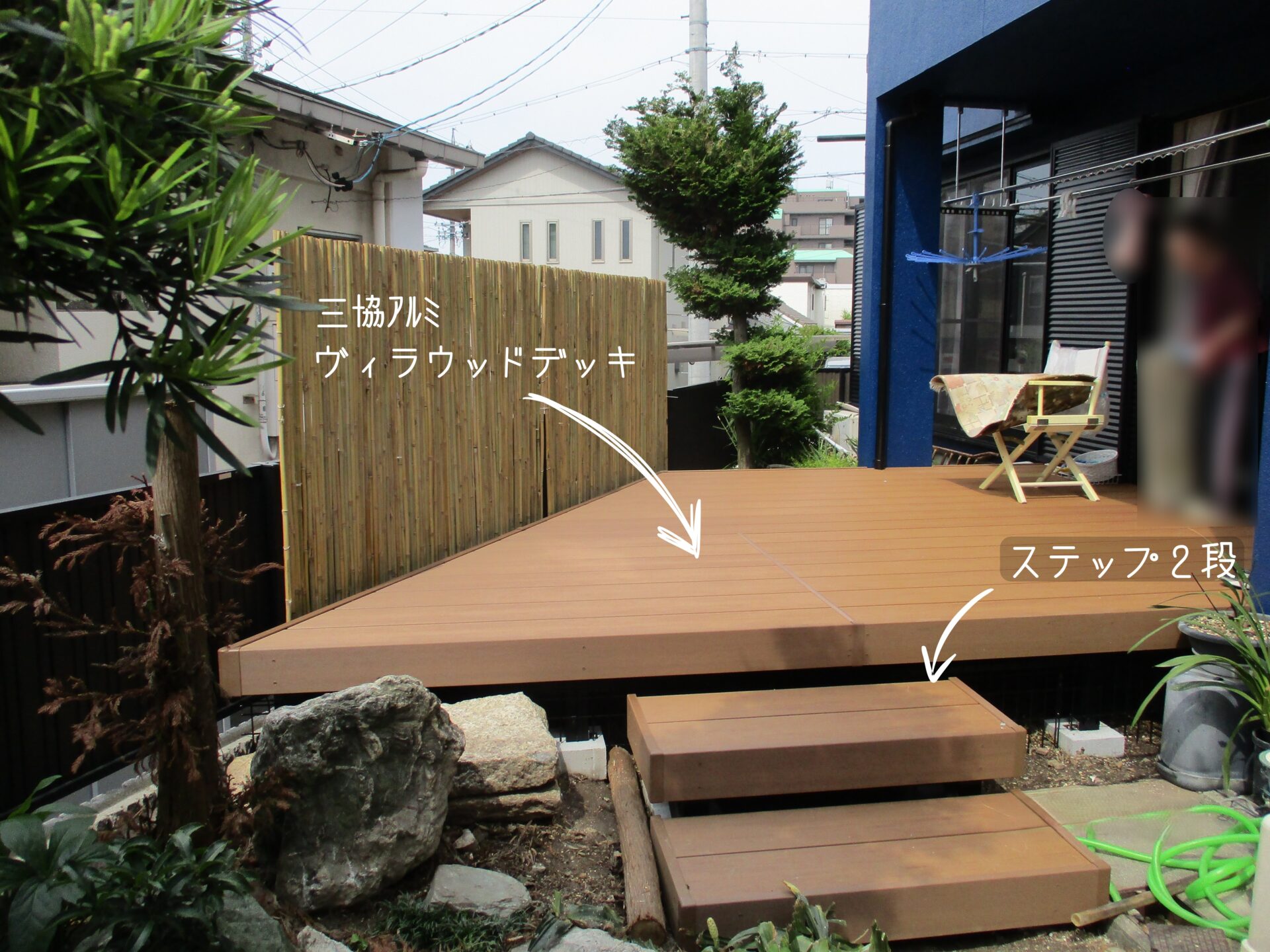 名古屋市守山区 Ｈ様邸 ウッドデッキ工事
